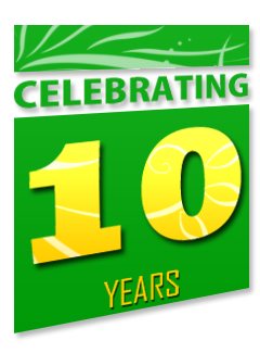 Celebrating 10 years of service